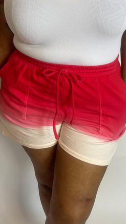 Dip Dye Shorts | Ruby